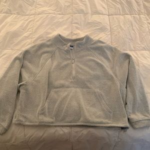 Quarter zip lightweight fleece